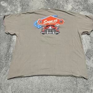 SnapOn Tools Shirt Mens XXL Gray Tee  Graphic Print